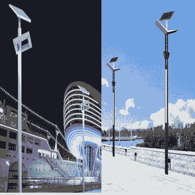 森海啟航太陽能LED路燈廠區(qū)專用量大價(jià)優(yōu)