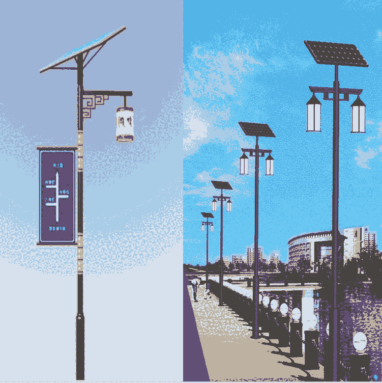 太陽能路燈6米村用路燈維修更換成本低成套批發(fā)