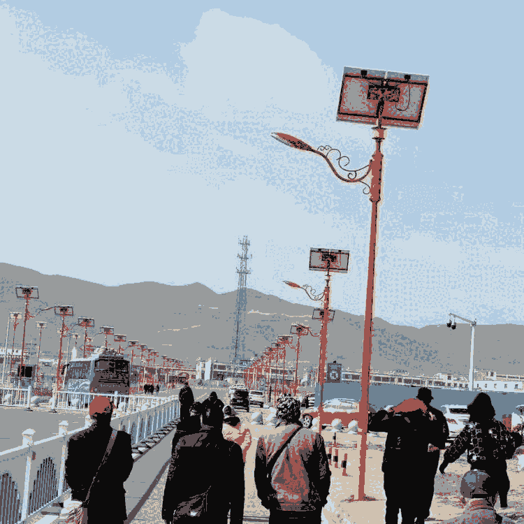 加市電太陽能路燈 太陽能LED燈 景觀燈 高桿燈 廠家直銷 質量保證