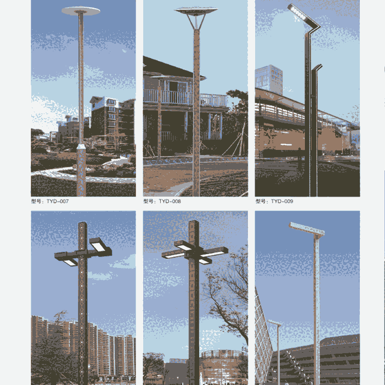 4米庭院用太陽能路燈廣場小區(qū)庭院公園照明質(zhì)量合格