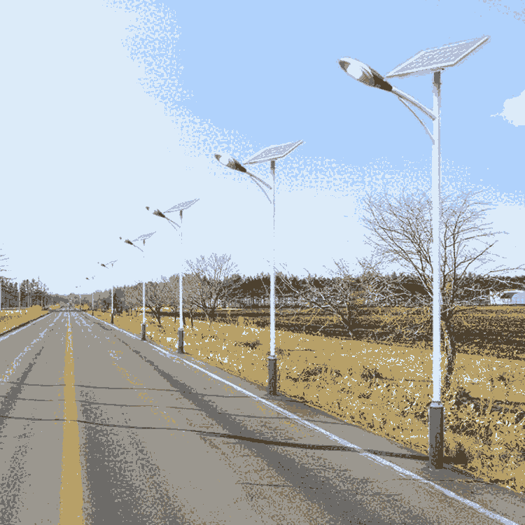 太陽能路燈6米村用路燈廣場小區(qū)庭院公園照明價格優(yōu)惠