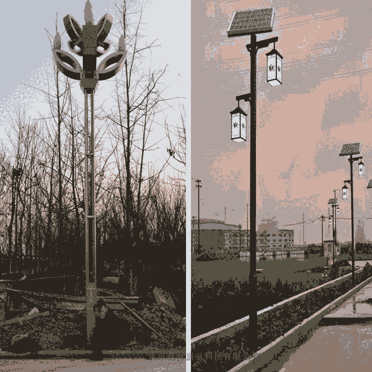 鋰電太陽能路燈款式新穎成套批發(fā)